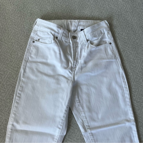 NYDJ Sheri Slim Ankle Jeans in White - Picture 3 of 5